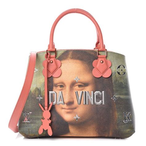 Louis Vuitton Montaigne Mona Lisa Da Vinci Masters Collection .